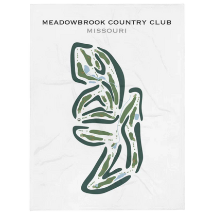 Meadowbrook Country Club, Missouri - Printed Golf Courses