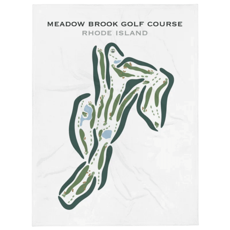 Meadow Brook Golf Course, Rhode Island - Printed Golf Courses
