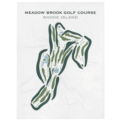 Meadow Brook Golf Course, Rhode Island - Printed Golf Courses
