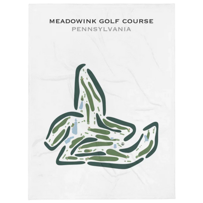 Meadowink Golf Course, Pennsylvania - Printed Golf Courses