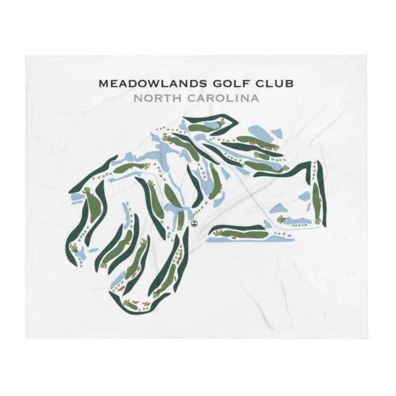Meadowlands Golf Club, North Carolina - Printed Golf Courses