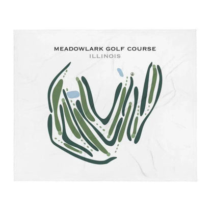 Meadowlark Golf Course, Illinois - Printed Golf Courses