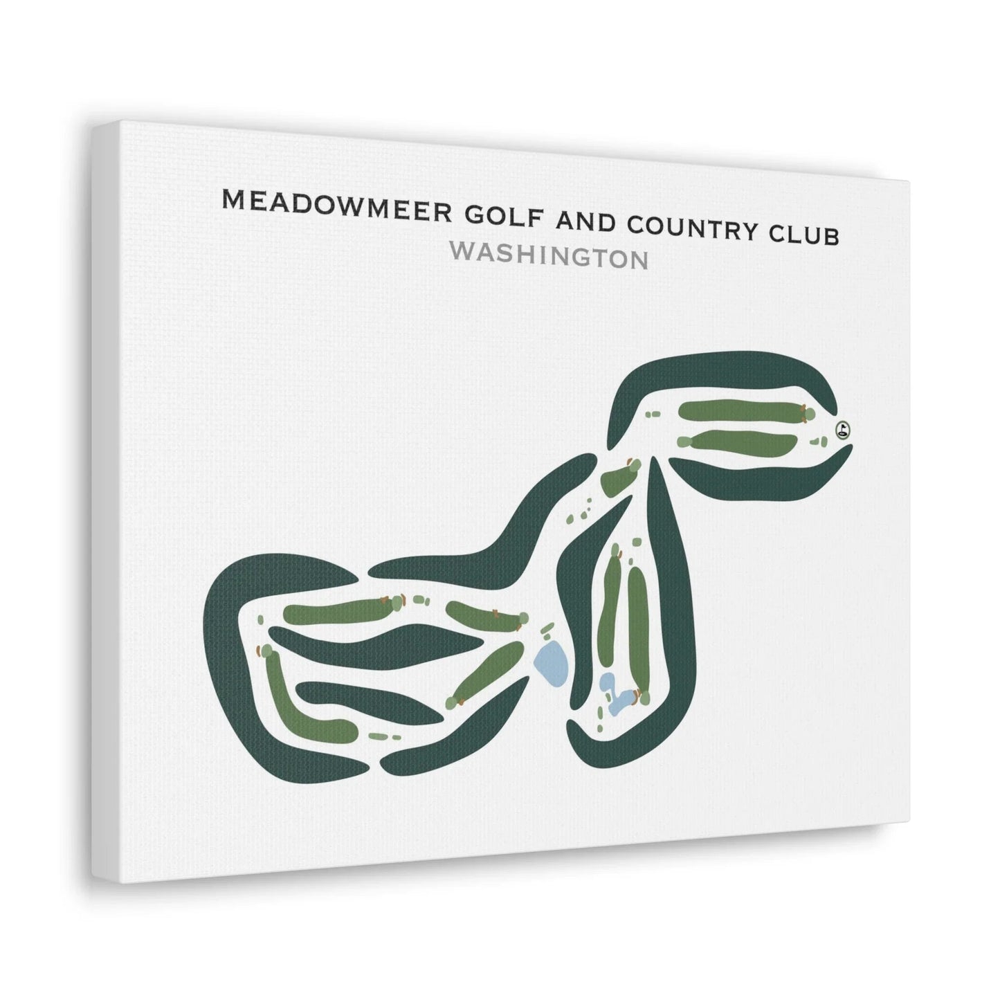 Meadowmeer Golf & Country Club, Washington - Printed Golf Courses