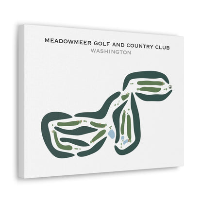 Meadowmeer Golf & Country Club, Washington - Printed Golf Courses