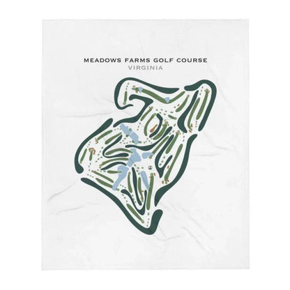Meadows Farms Golf Course, Virginia - Printed Golf Courses