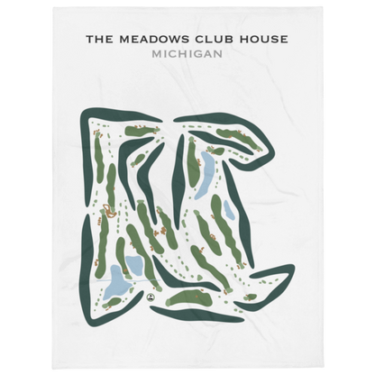 Meadows Club House, Michigan - Printed Golf Courses