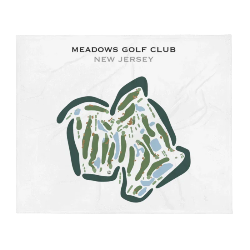 Meadows Golf Club, New Jersey - Printed Golf Courses