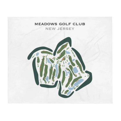 Meadows Golf Club, New Jersey - Printed Golf Courses