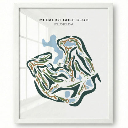 Medalist Golf Club, Florida - Printed Golf Courses