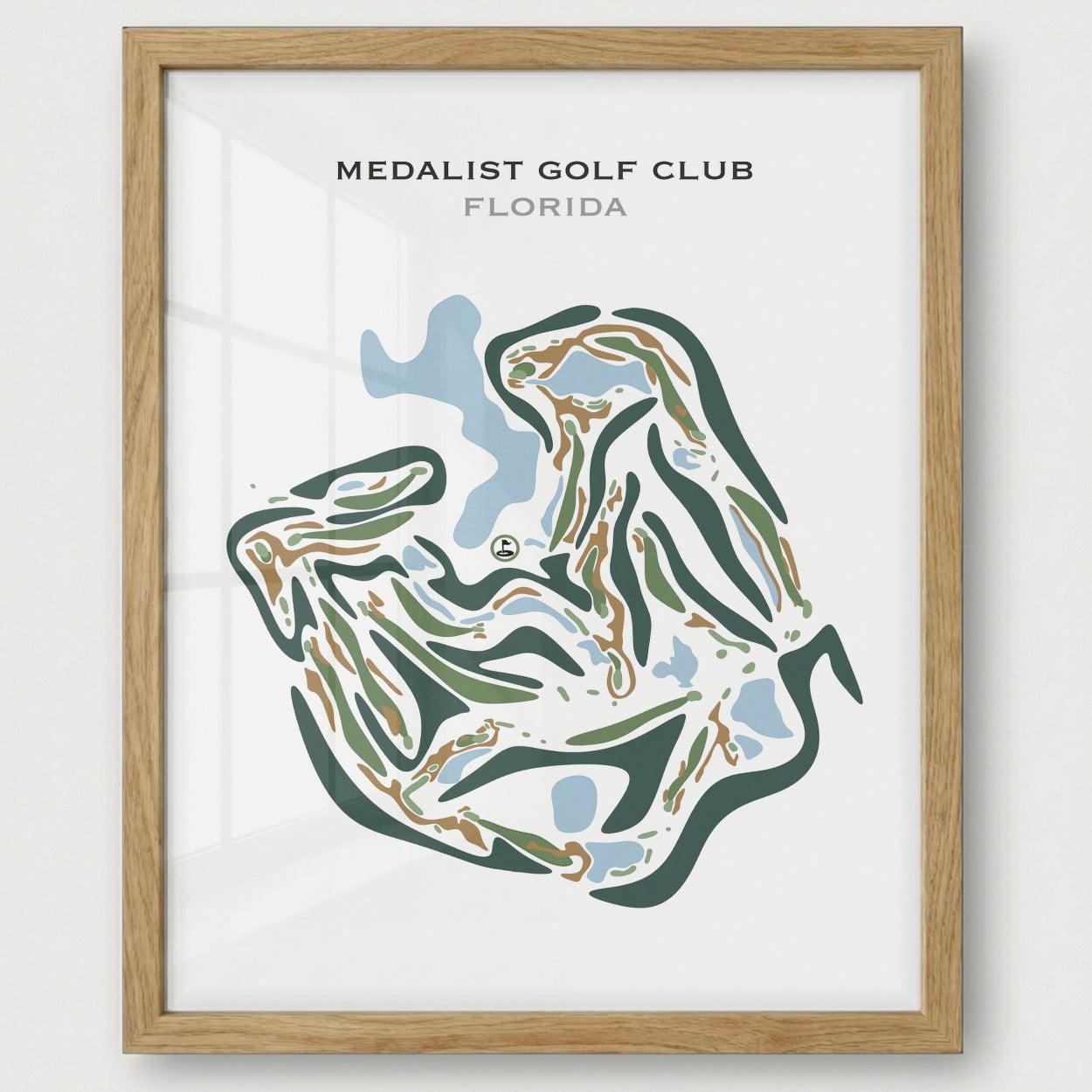 Medalist Golf Club, Florida - Printed Golf Courses