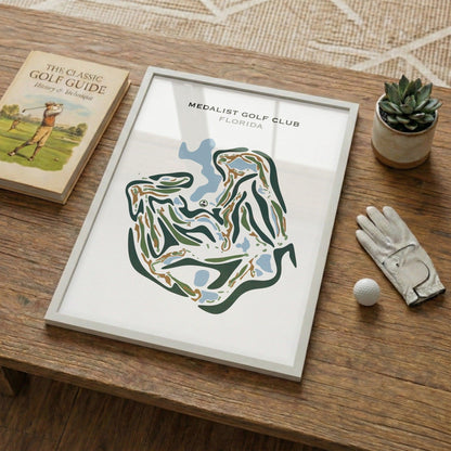 Medalist Golf Club, Florida - Printed Golf Courses