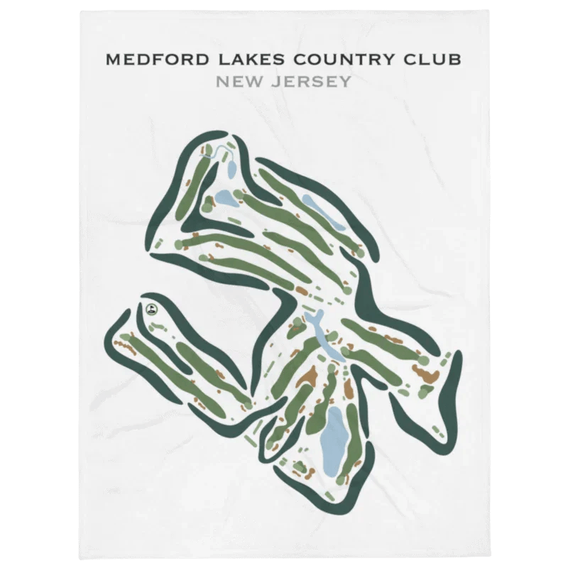 Medford Lakes Country Club, New Jersey - Printed Golf Courses