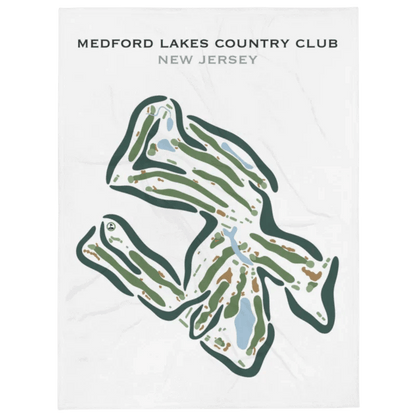 Medford Lakes Country Club, New Jersey - Printed Golf Courses