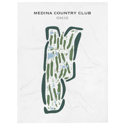 Medina Country Club, Ohio - Printed Golf Courses
