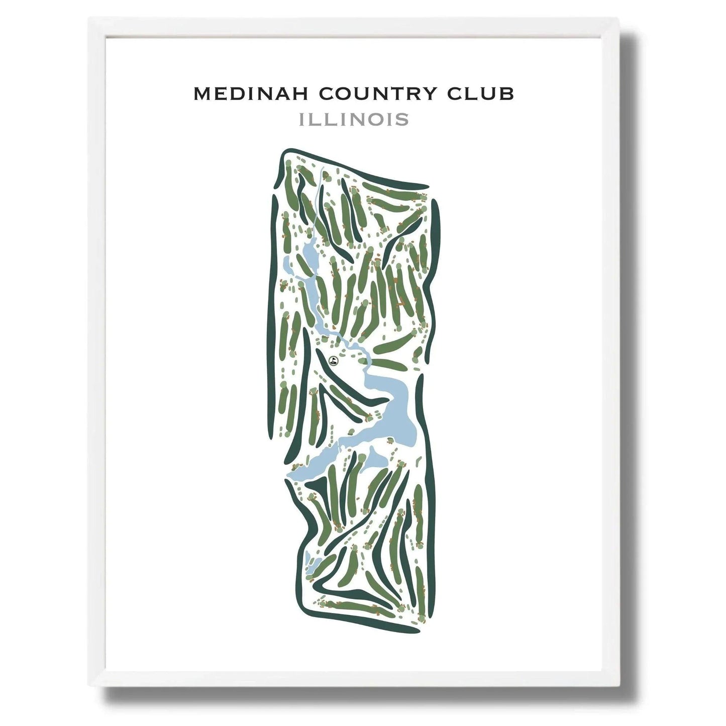 Medinah Country Club, Illinois - Printed Golf Courses