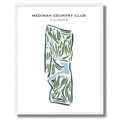 Medinah Country Club, Illinois - Printed Golf Courses