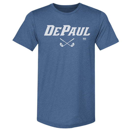 DePaul Blue Demons Golf Minimalist WHT