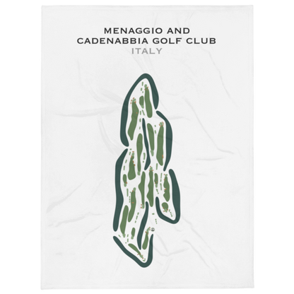 Menaggio & Cadenabbia Golf Club, Italy - Printed Golf Courses