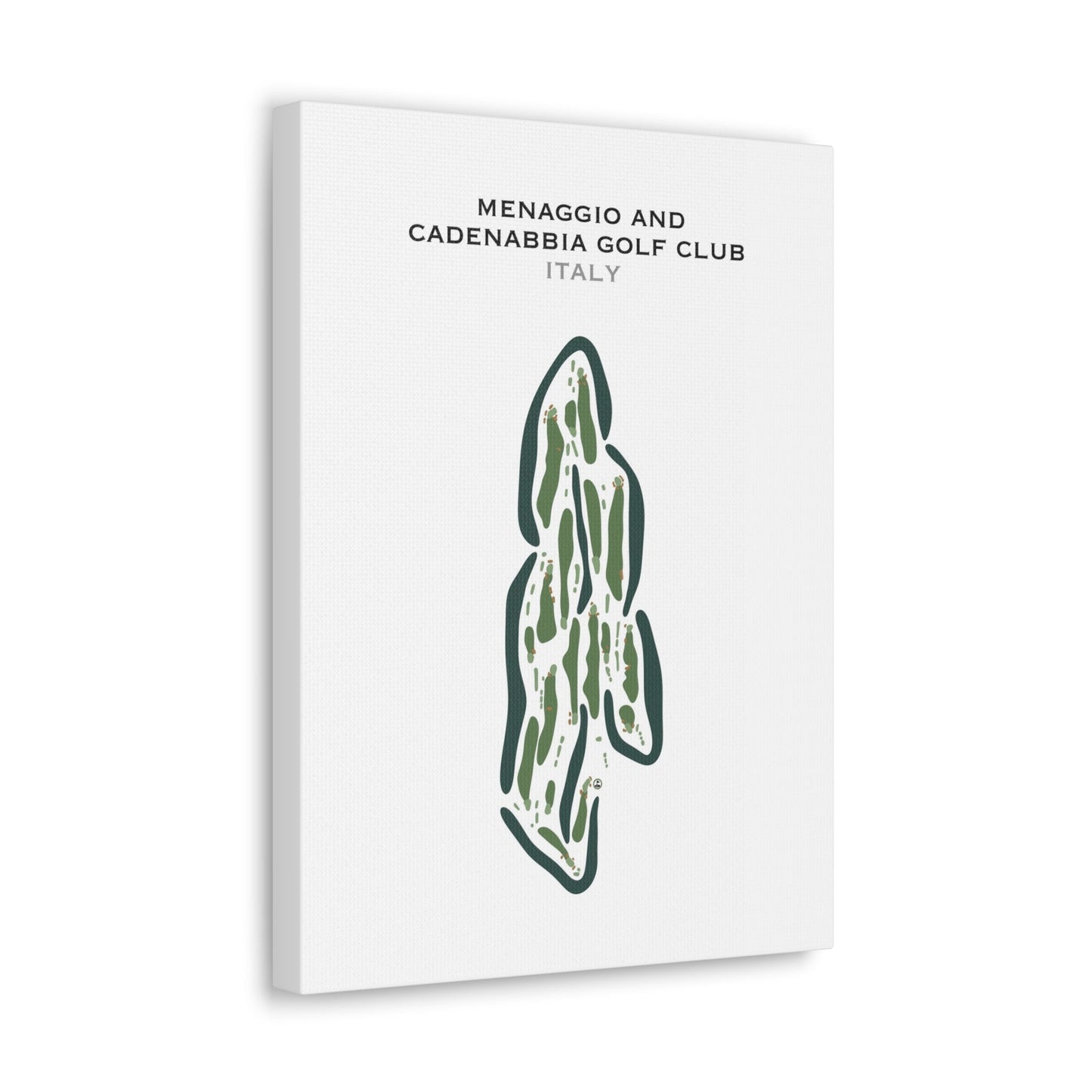 Menaggio & Cadenabbia Golf Club, Italy - Printed Golf Courses