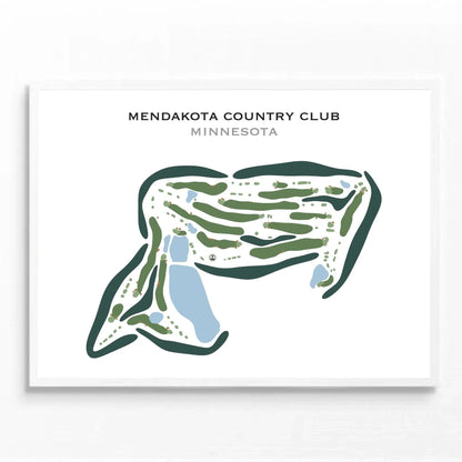 Mendakota Country Club, Minnesota - Printed Golf Courses
