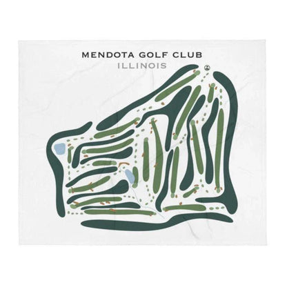 Mendota Golf Club, Illinois - Printed Golf Courses