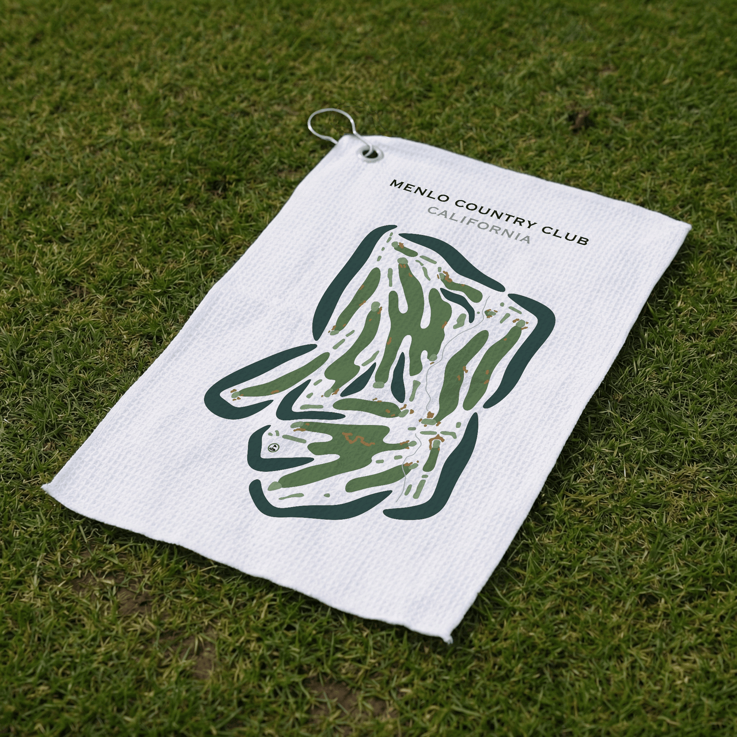 Menlo Country Club, California - Printed Golf Courses