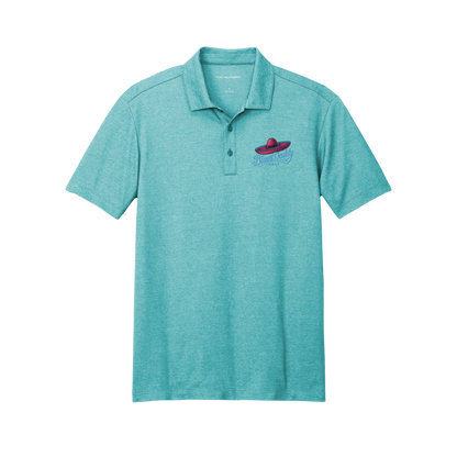 BluesDaddy Golf - Embroidered Pique Blend Polo