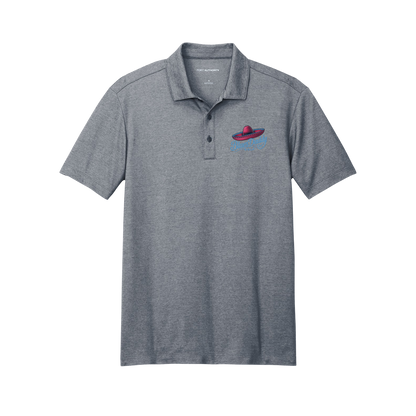 BluesDaddy Golf - Embroidered Pique Blend Polo