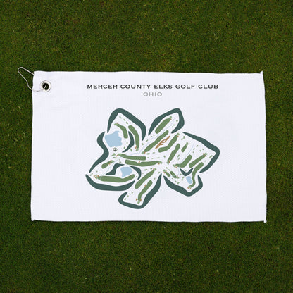 Mercer County Elks Golf Club, Ohio - Printed Golf Courses