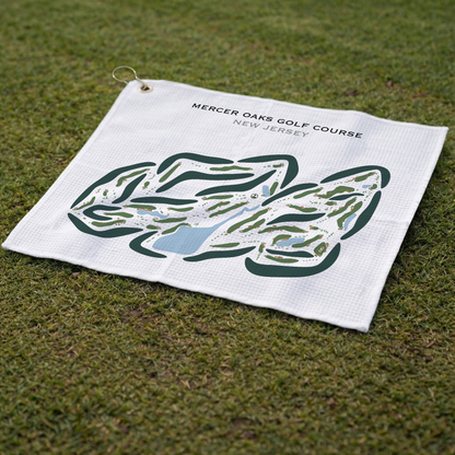 Mercer Oaks Golf Course, New Jersey - Printed Golf Courses