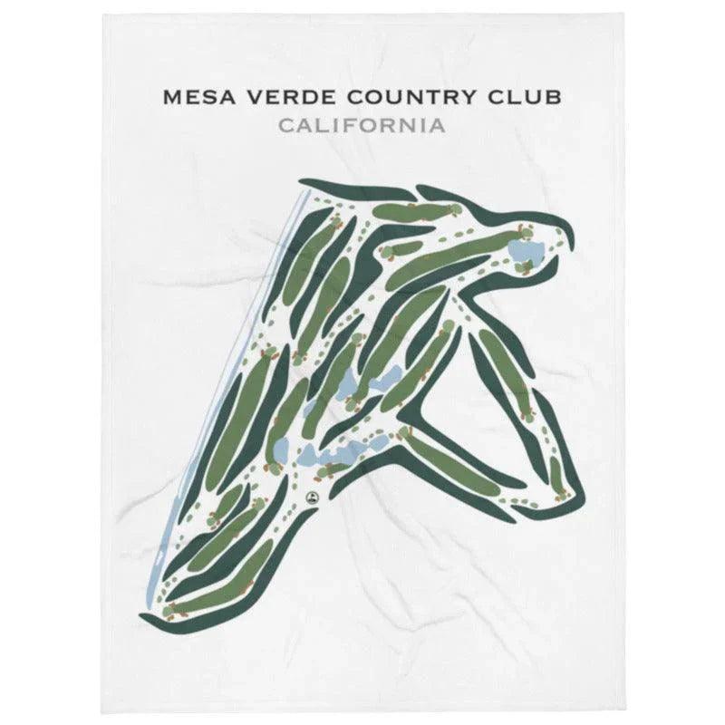 Mesa Verde Country Club, California - Printed Golf Courses