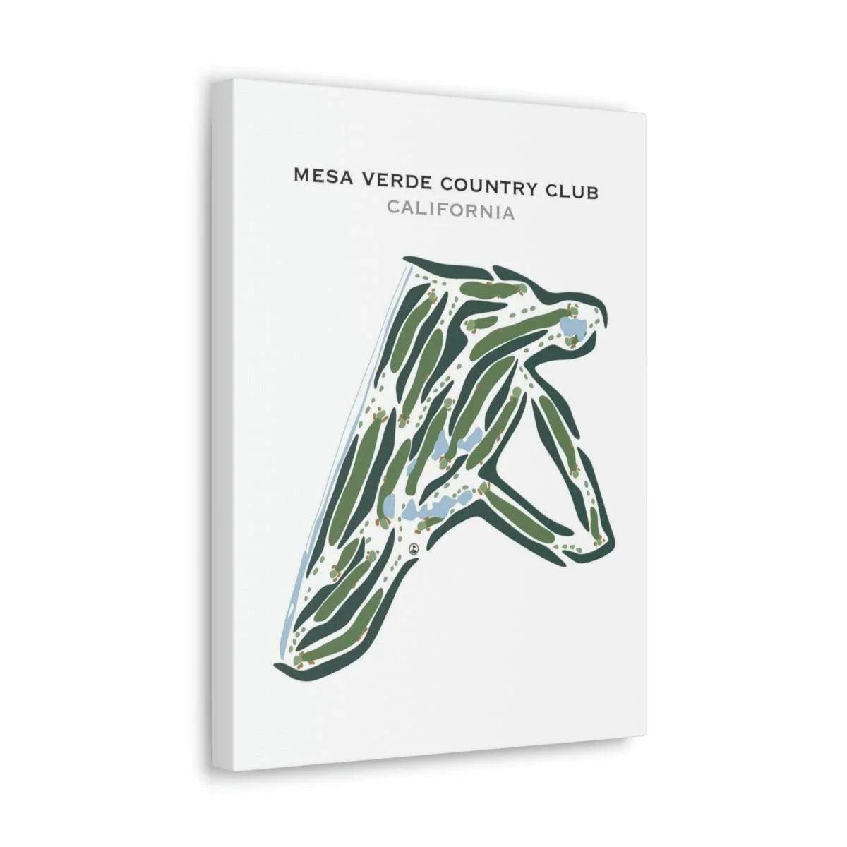 Mesa Verde Country Club, California - Printed Golf Courses