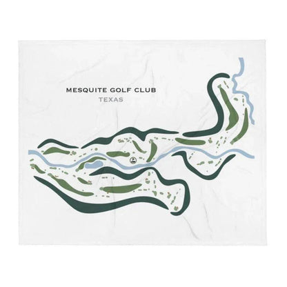 Mesquite Golf Club, Texas - Printed Golf Courses