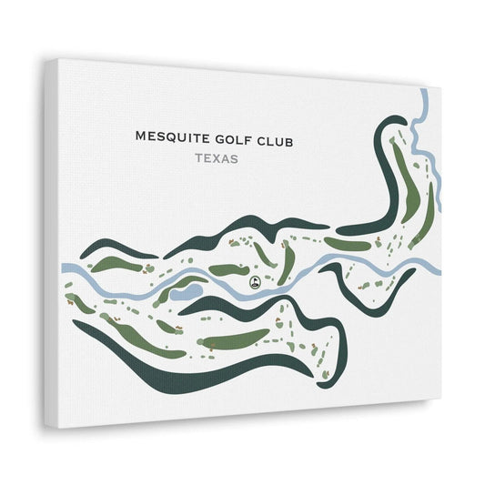 Mesquite Golf Club, Texas - Printed Golf Courses