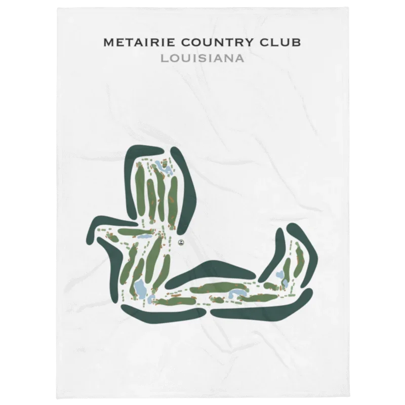 Metairie Country Club, Louisiana - Printed Golf Courses