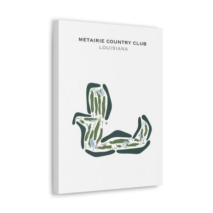 Metairie Country Club, Louisiana - Printed Golf Courses