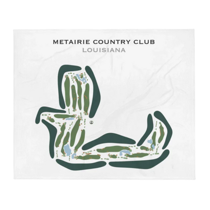 Metairie Country Club, Louisiana - Printed Golf Courses