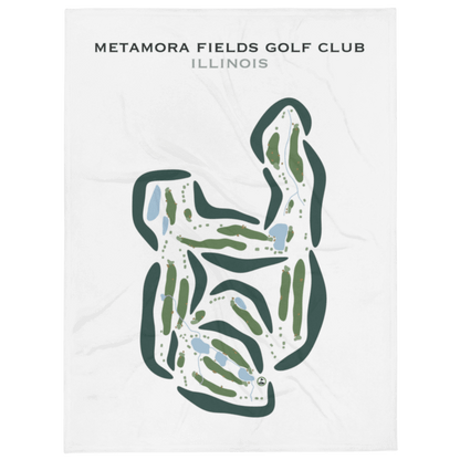 Metamora Fields Golf Club, Illinois - Printed Golf Courses