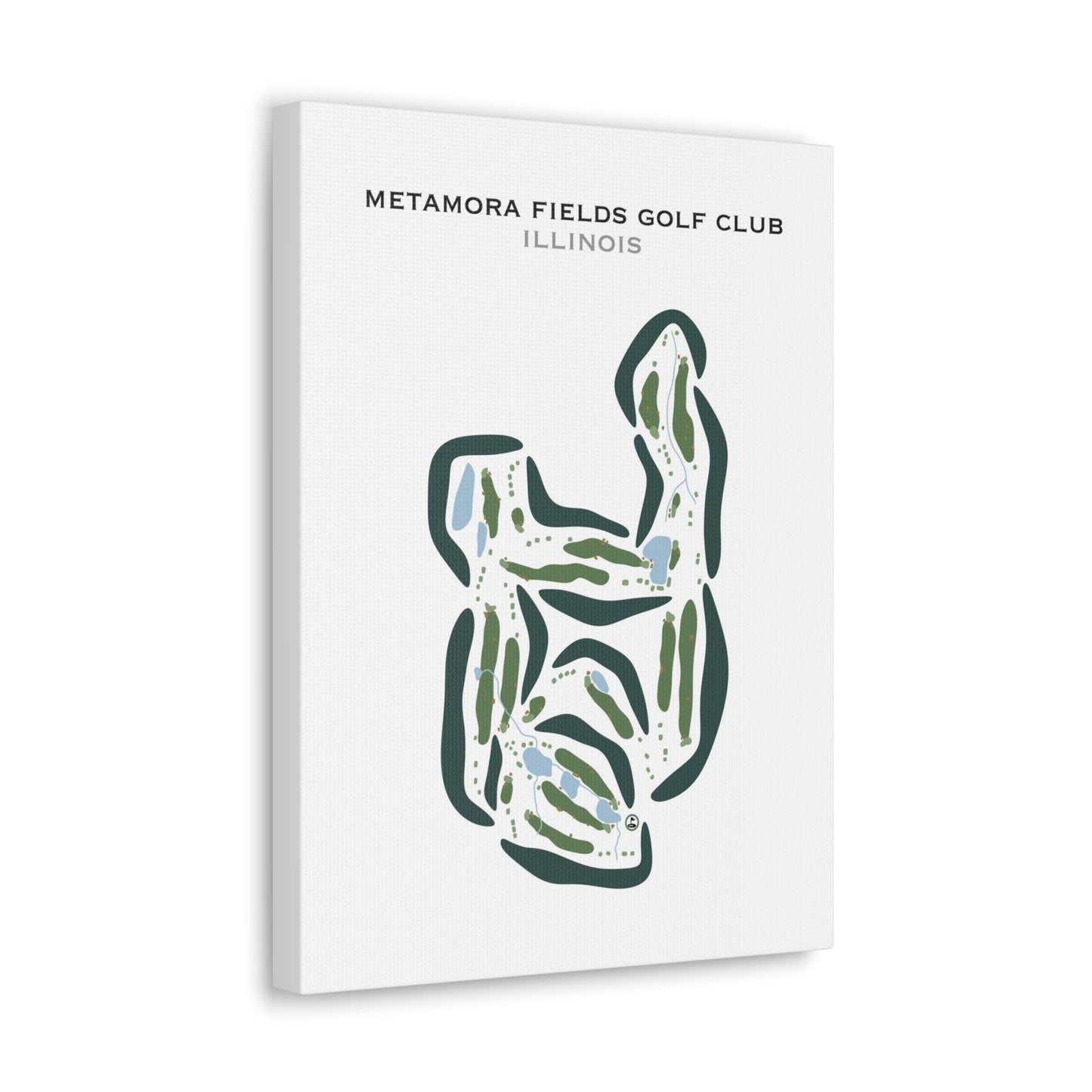 Metamora Fields Golf Club, Illinois - Printed Golf Courses