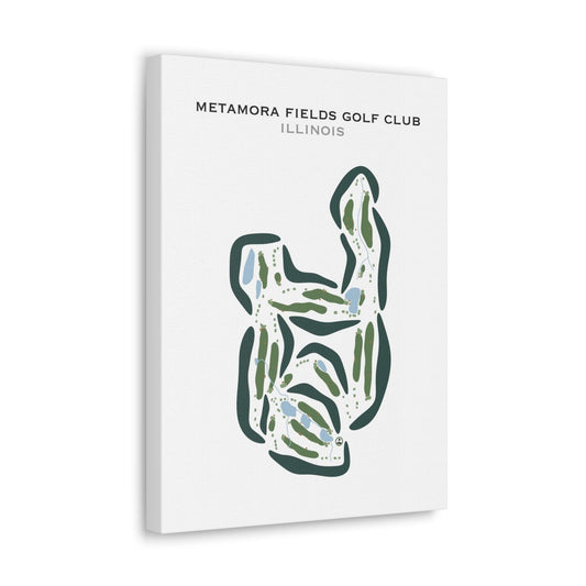 Metamora Fields Golf Club, Illinois - Printed Golf Courses
