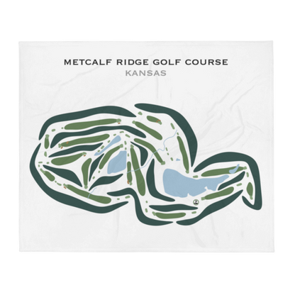 Metcalf Ridge Golf Course, Kansas - Printed Golf Courses