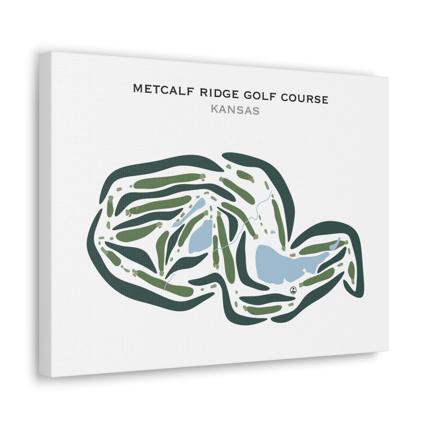 Metcalf Ridge Golf Course, Kansas - Printed Golf Courses