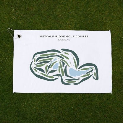 Metcalf Ridge Golf Course, Kansas - Printed Golf Courses