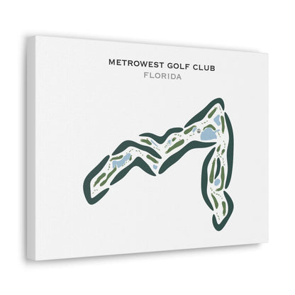 MetroWest Golf Club, Florida - Printed Golf Courses