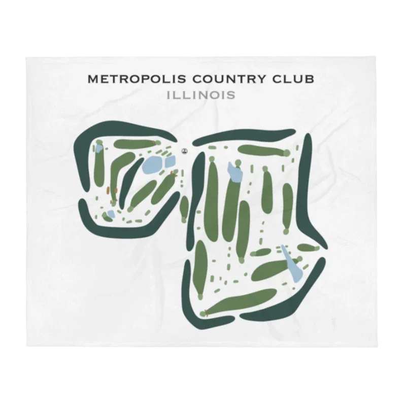 Metropolis Country Club, Illinois - Printed Golf Courses