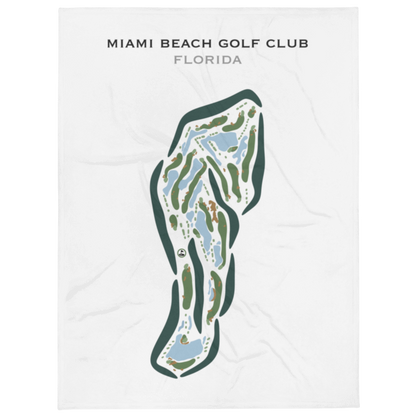 Miami Beach Golf Club, Florida - Printed Golf Courses