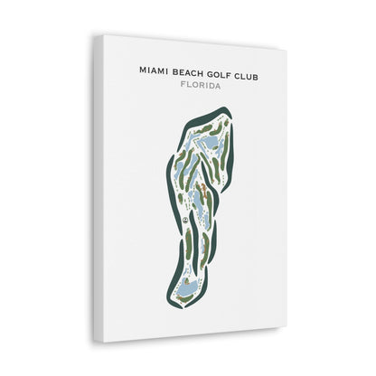 Miami Beach Golf Club, Florida - Printed Golf Courses