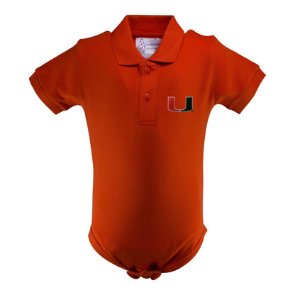 Miami Golf Shirt Baby Boy Onesie