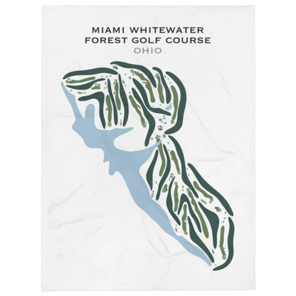 Miami Whitewater Forest Golf Course, Ohio - Printed Golf Courses