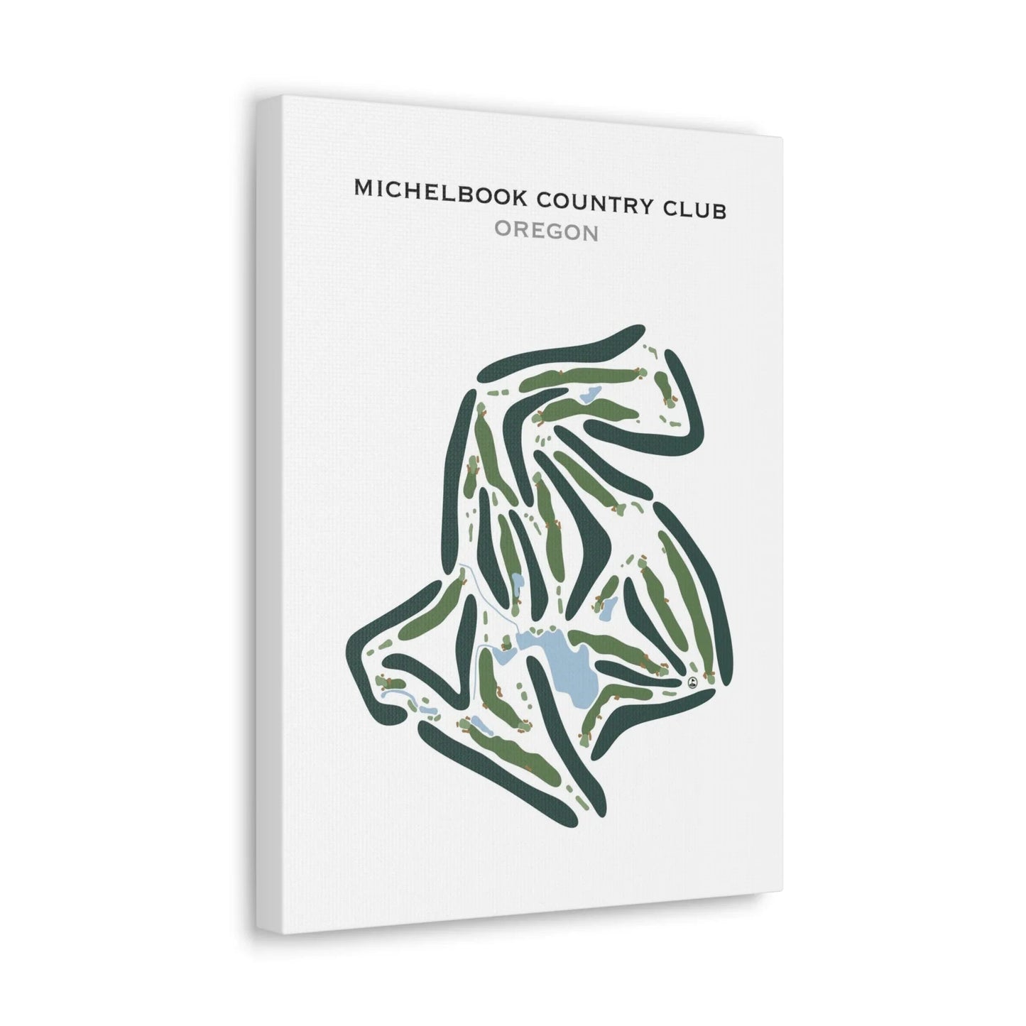Michelbook Country Club, Oregon - Printed Golf Courses